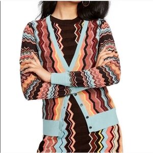 Missoni for Target Multicolor Zigzag Cardigan